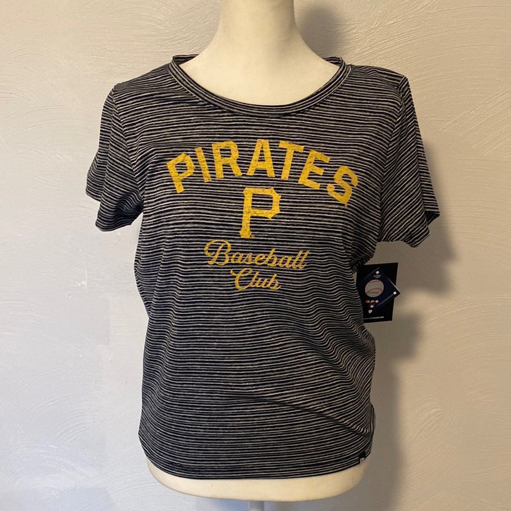 NWT New Era Pittsburgh Pirates Short Sleeve Top